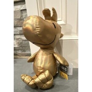 Kohl's Cares Woodstock Peanuts 75th Anniversary Gold Plush Bird 14 in
